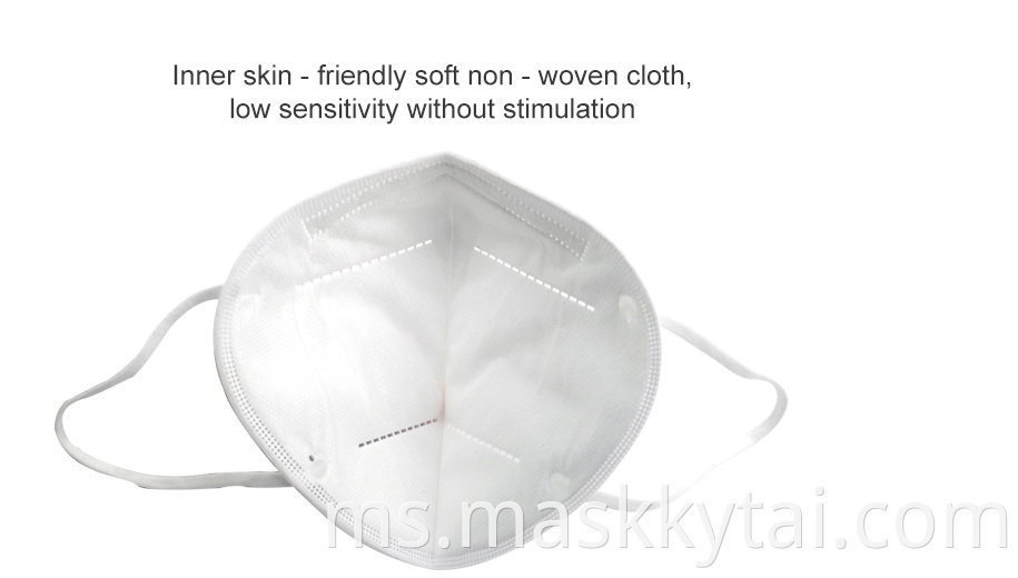 Non-woven Fabric 3D Kn95 Face Mask